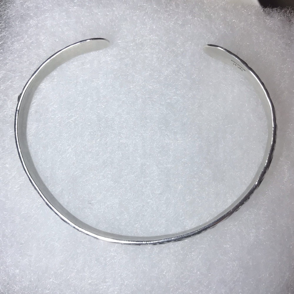 Sterling Silver Cuff Bracelet - Picture 5 of 6